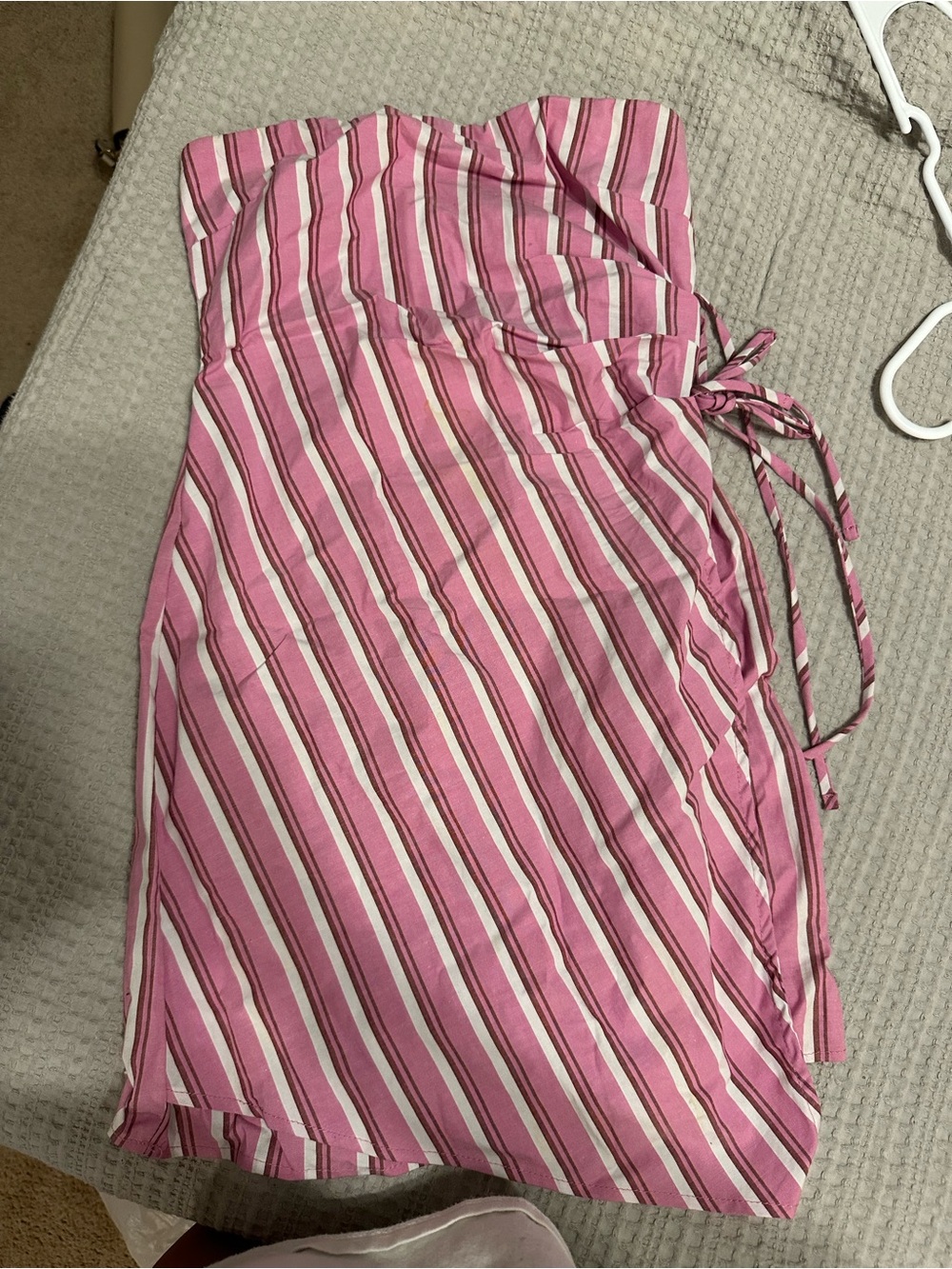 wild fable Pink and White Striped Mini Dress